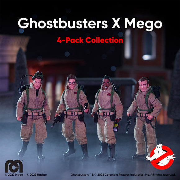 Ghostbusters HASBRO x MEGO Boxed Set of 4, 8-In Ghostbusters Action Figures by Hasbro | ToySack, buy Ghostbusters toys for sale online at ToySack Philippines