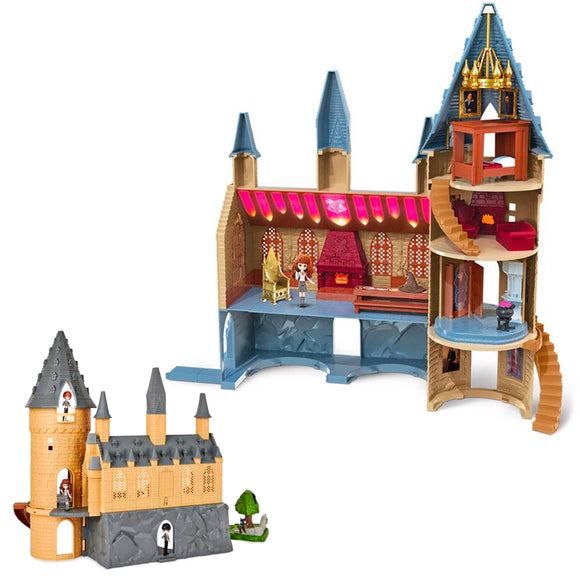 ToySack | Hogwarts Castle Magical Minis Playset with Lights & Sounds for 3