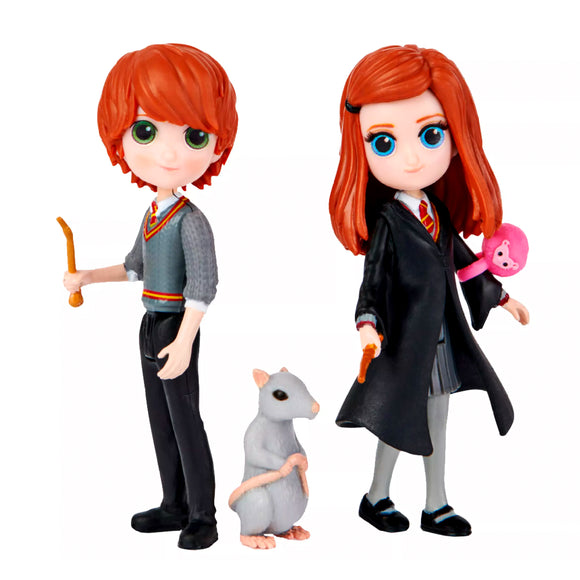 ToySack | Ron & Ginny Weasley Friendship Set with 2 Creatures Magical Minis, Harry Potter Wizarding World by Spin Master, buy Harry Potter toys for sale online at ToySack Philippines