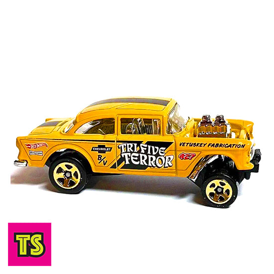 55 Chevy Bel Air' Gasser 1/5, Gassers Series by Hot Wheels 2023