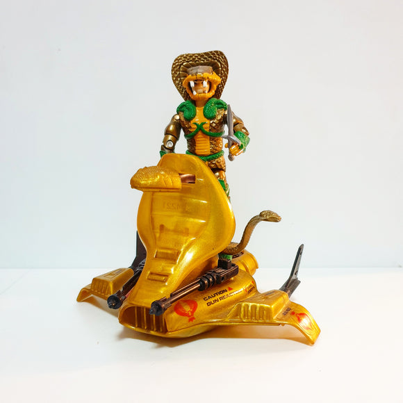 ToySack | GI Joe Serpentor action figure with Air Chariot vehicle