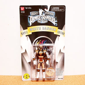 ToySack | MMPR Movie White Ranger Silver action figure by Bandai toys