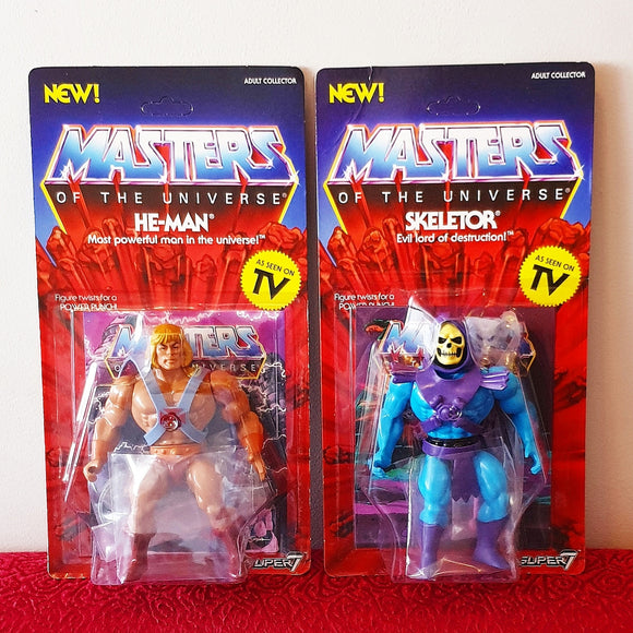 ToySack | Vintage He-Man & Skeletor by Super 7, buy He-Man toys for sale online Philippines at ToySack
