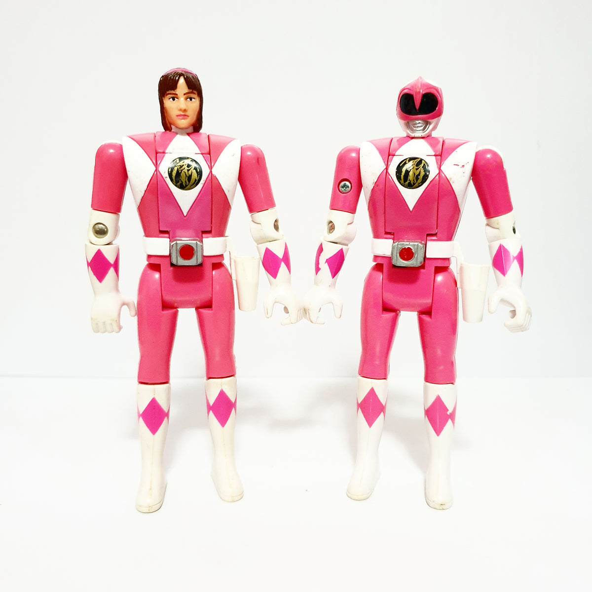 ToySack | Mighty Morphin Power Rangers (MMPR) Pink Ranger Flip-Head ...