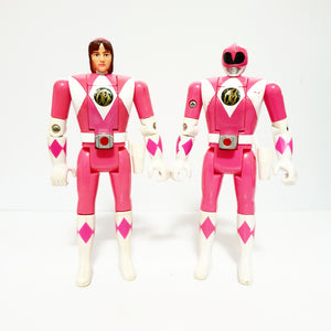 ToySack | Mighty Morphin Power Rangers (MMPR) Pink Ranger Flip-Head Action Figure by Bandai