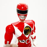 Detail, Red Ranger 8" Action Figure by Bandai from 1995 Mghty Morphin Power Rangers toy line
