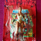 Teela MOTU 1983 action figure detail in excellent bubble and toy condition