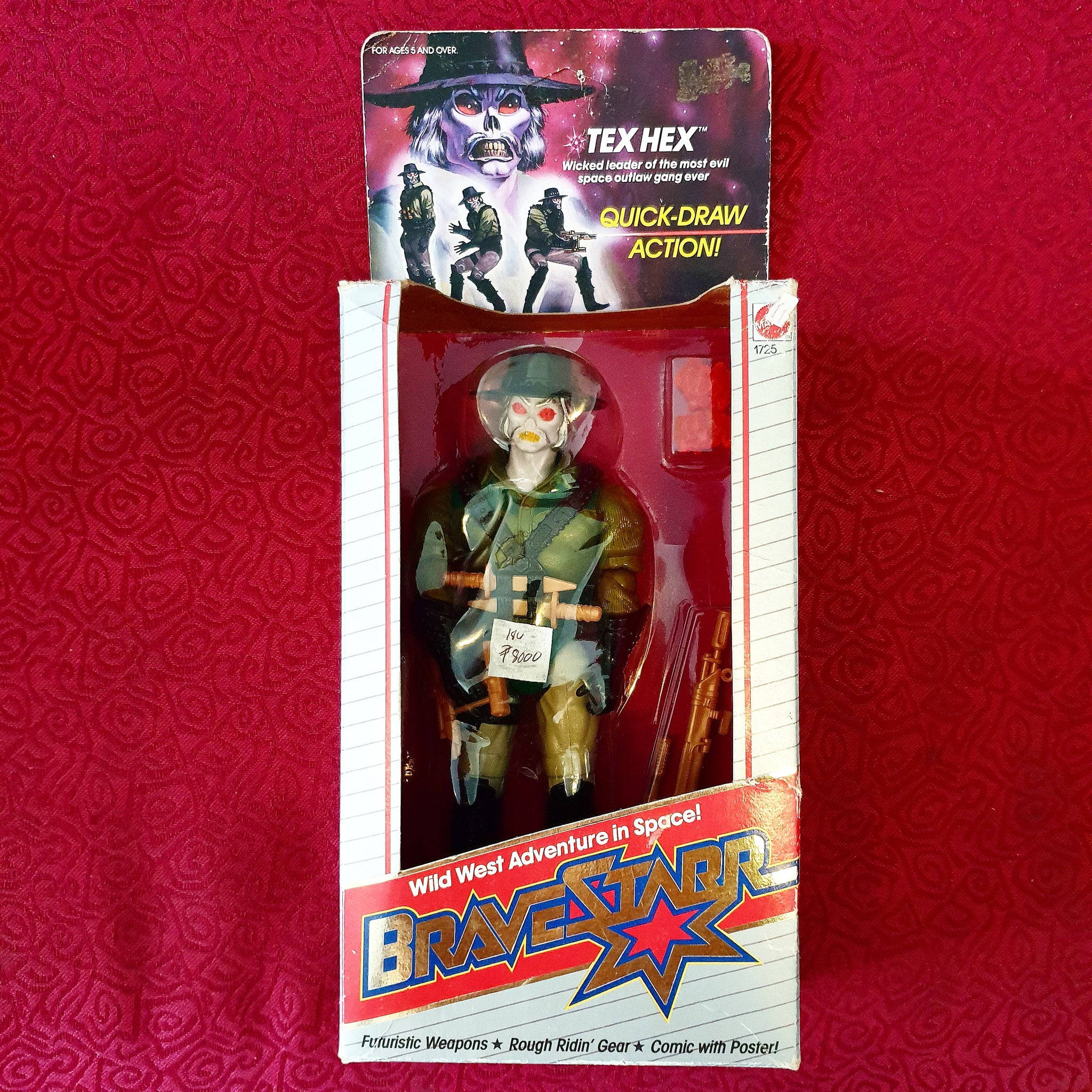 ToySack, MISB Tex Hex from BraveStarr by Mattel – ToysAaack