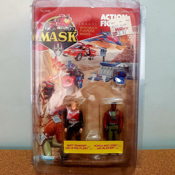 ToySack | MASK 2-Pack Matt Trakker & Hondo action figures by Kenner toys
