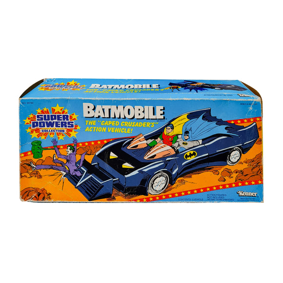 ToySack | Batmobile (Brand New with Box, Applied Stickers), Vintage Super Powers by Kenner 1984, buy vintage Batman toys for sale online at ToySack Philippines
