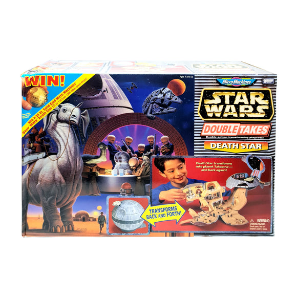 ToySack | Vintage Double Takes Death Star Playset (Double Action Transforming Playset), Star Wars Micro Machines Space by Galoob 1997, buy vintage toys for sale online at ToySack Philippines
