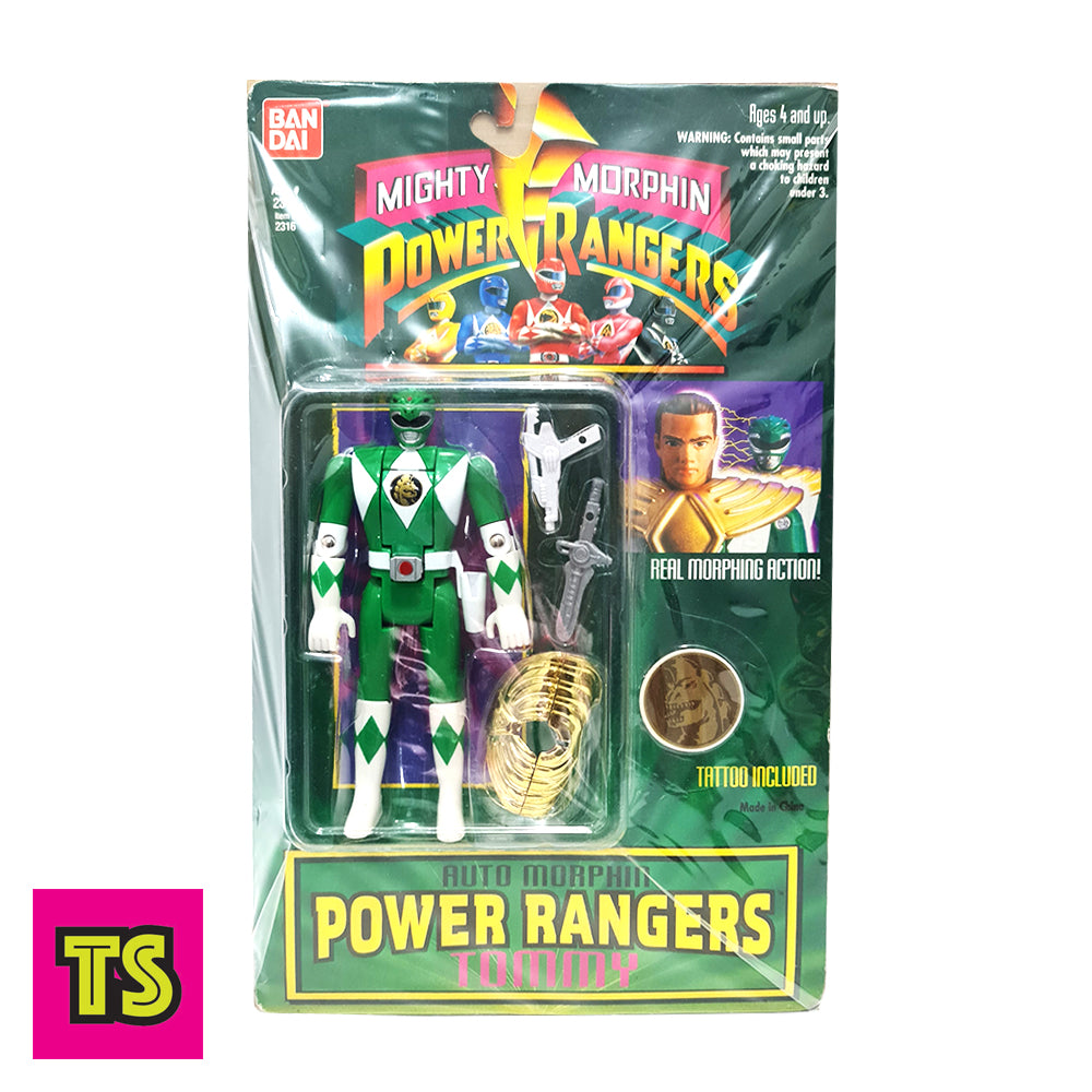 Green Ranger, Mighty Morphin Power Rangers by Bandai 1994 | ToySack ...