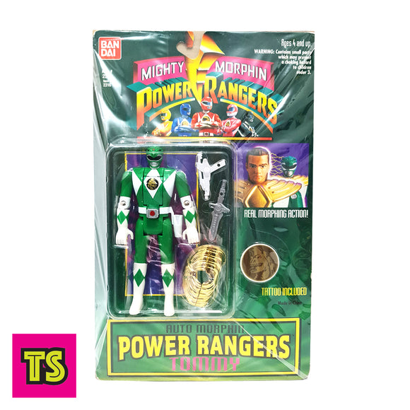 Green Ranger, Mighty Morphin Power Rangers by Bandai 1994 | ToySack, buy vintage Power Rangers toys for sale online at ToySack Philippines