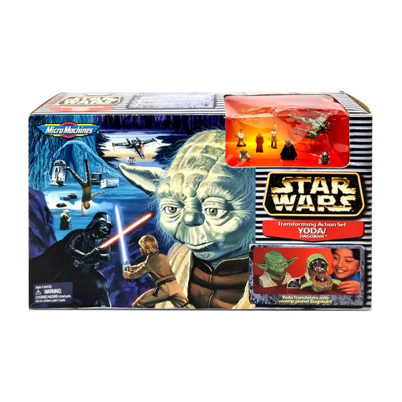 ToySack | Vintage Yoda / Dagobah Transforming Action Set, Star Wars Micro Machines Space by Galoob 1998, buy vintage Star Wars toys for sale online at ToySack Philippines