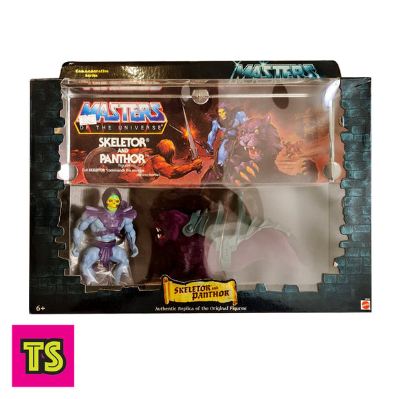 Skeletor & Panthor, Commemorative Masters of the Universe (MOTU) by Mattel 2000 - TOYCON PH '22 | ToySack, buy He-Man toys for sale online at ToySack Philippines