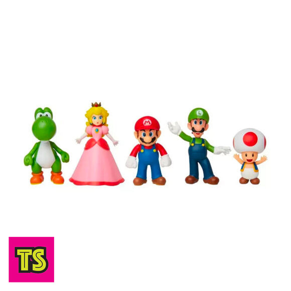 5-Pack Mario & Friends, Super Mario by Jakks Pacific 2022 | ToySack, buy video game-themed toys for sale online at ToySack Philippines