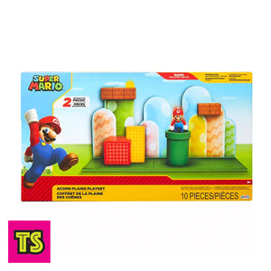 Box Package Details, Acorn Plains Playset, Super Mario by Jakks Pacific 2022 | ToySack, buy video game themed toys for sale online at ToySack Philippines