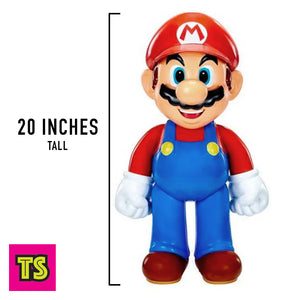 20-In Mario PVC (Articulated Arms & Legs), Super Mario by Jakks Pacific 2022 | ToySack, buy video game-themed toys for sale online now at ToySack Philippines