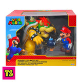 Box Package Details, Mario vs Bowzer Diorama Pack, Super Mario by Jakks Pacific 2022 | ToySack, buy video game-themed toys for sale online at ToySack Philippines