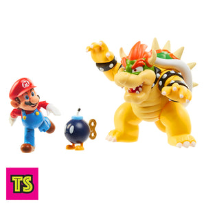 Mario vs Bowzer Diorama Pack, Super Mario by Jakks Pacific 2022 | ToySack, buy video game-themed toys for sale online at ToySack Philippines