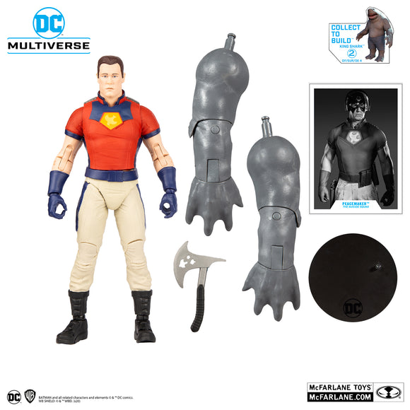 ToySack | Peacemaker Unmasked (CTB King Shark), Suicide Squad DC Multiverse by McFarlane 2021, buy DC toys for sale online at ToySack Philippines
