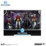 Box Package Details, Batman Who Laughs, Batman Who Laughs & Robins of Earth-22 Multipack, DC Multiverse by McFarlane Toys 2022 | ToySack, buy DC toys for sale online at ToySack Philippines