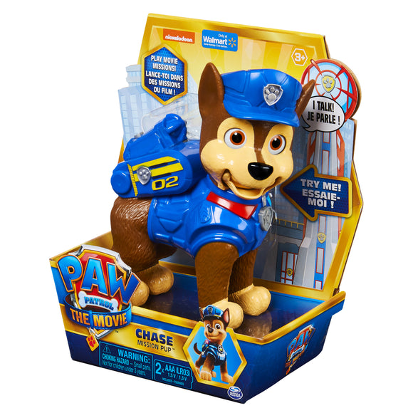 ToySack | Mission Pup Chase Interactive Electronic Puppy, Paw Patrol The Movie by Spin Master, buyh Paw Patrol toys for sale online at ToySack Philippines