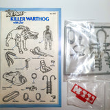 Dino-Riders Killer Wart Hog manual & original plastic branches