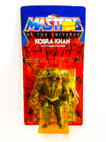 Kobra Khan Vintage MOTU by Mattel 1983 Full Card