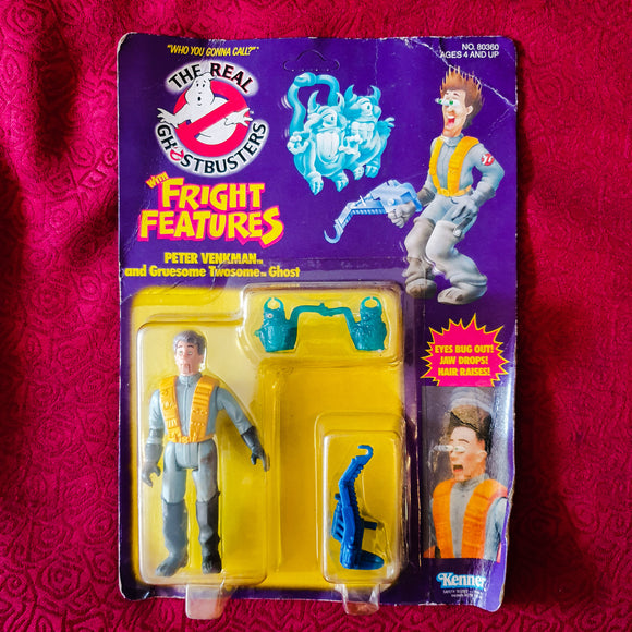 ToySack | Real Ghostbusters Peter Venkman Fright Features by Kenner