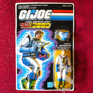 ToySack | GI Joe Maverick, 1987 Mint on Open Card