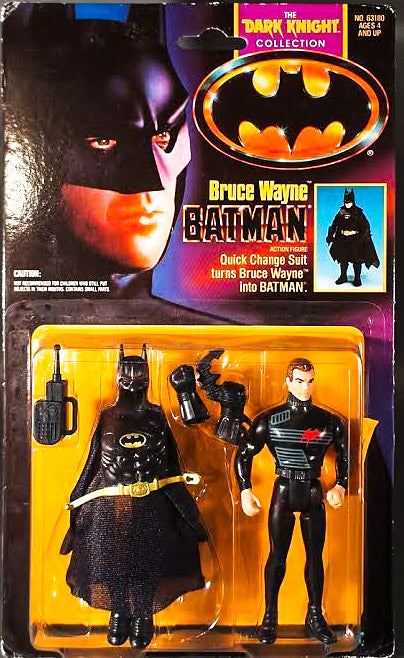 ToySack | Dark Knight Bruce Wayne by Kenner, 1990. Buy the toy online.
