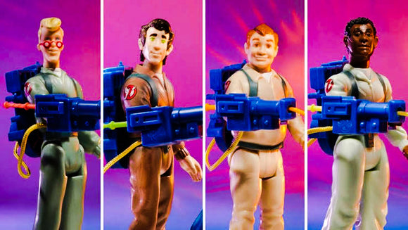 ToySack | Copy of PRE-ORDER Set of 4 Real Ghostbusters, Kenner Reissues by Hasbro 2020, buy the toys online