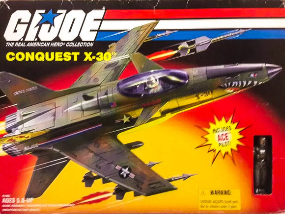 ToySack | 1998 GI Joe Conquest X-30 w/ Rare Pilot Ace