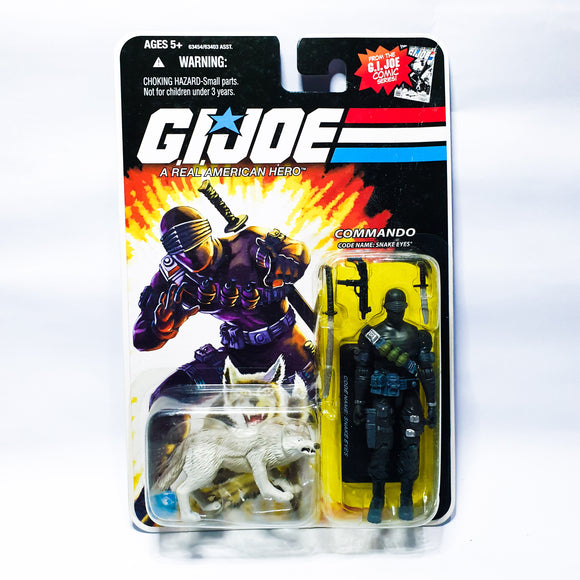 ToySack | Snake Eyes v2 with Timber 25th Anniversary GI Joe by Hasbro, buy the toy online