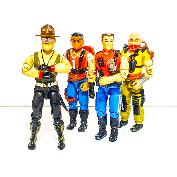ToySack | Sargeant Slaughter v1 & Renegades (Red Dog, Mercer, & Taurus), GI Joe by Hasbro, buy the toy online
