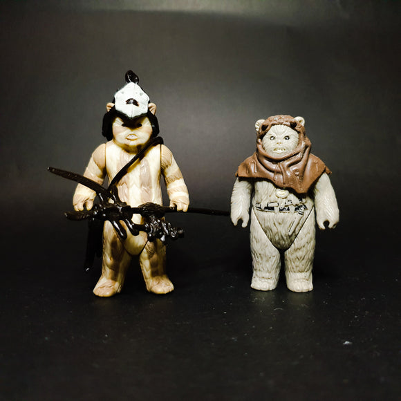 ToySack | Ewoks Chief Chirpa & Logray, Star Wars Return of the Jedi Back by Kenner, buy the toy online