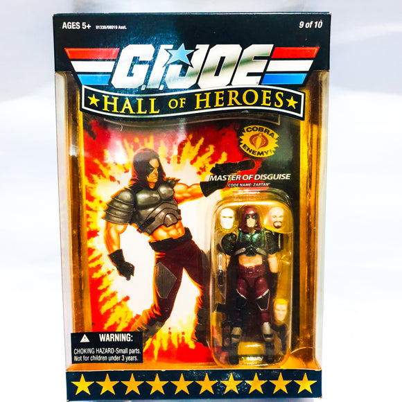 ToySack | Hall of Heroes Zartan 25th Anniversary GI Joe by Hasbro, buy the toy online