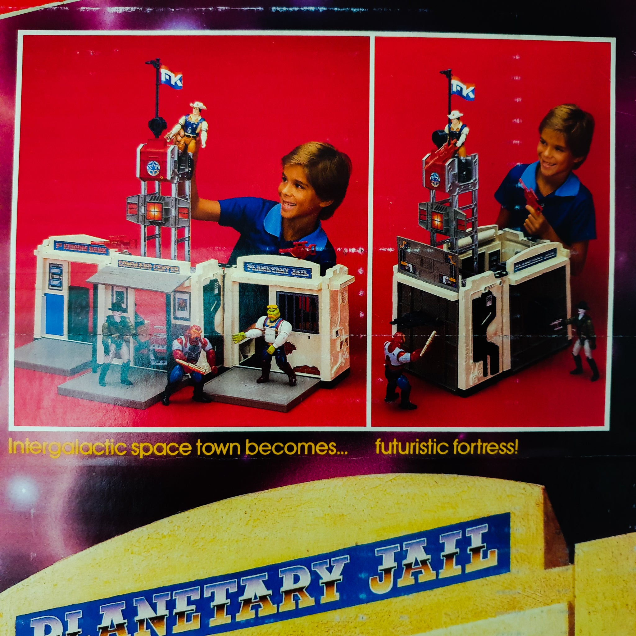 ToySack  Fort Kerium (Full Set) BraveStarr by Mattel, 1988 MIB