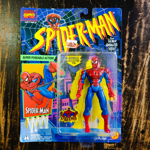 ToySack | Spider-Man (Super Poseable Action), Spider-Man TAS by Toy Biz 1994, buy the Spider-Man toy for sale online