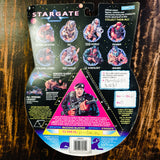 Stargate Hasbro 1994 card back, buy the Stargate toy for sale online