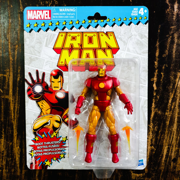ToySack | Iron Man Retro 2019, Marvel Legends by Hasbro, buy the Iron Man Marvel toy for sale online at ToySack