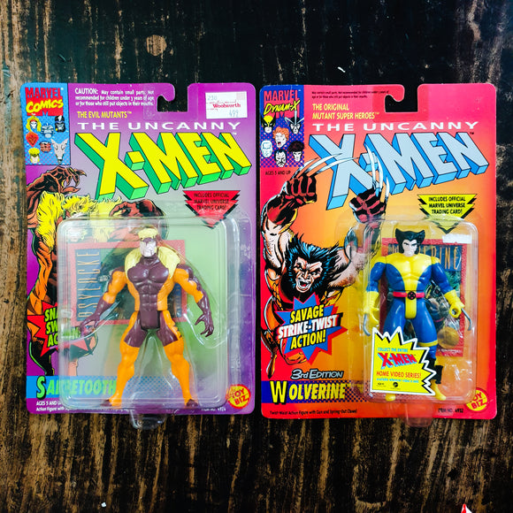 ToySack | Wolverine Third Edition vs Sabertooth Uncanny X-Men by Toy Biz, buy the X-Men toys for sale online Philippines at ToySack
