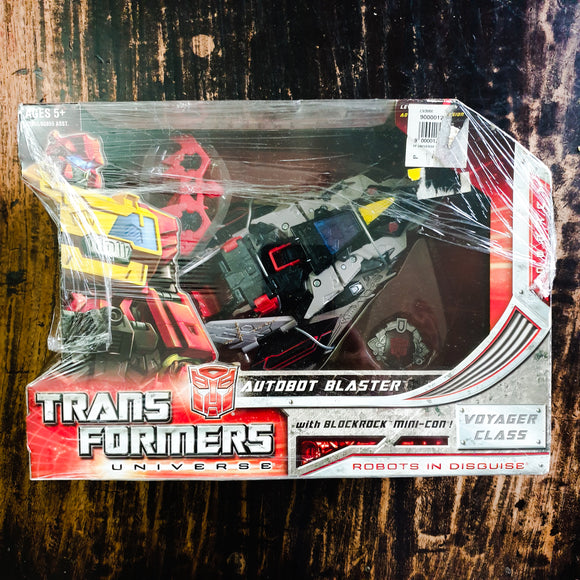 ToySack | Autobot Blaster, Transformers Universe 2008 by Hasbro, buy Transformers toys for sale online at ToySack Philippines