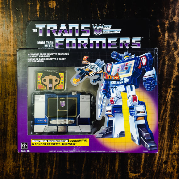 ToySack | Soundwave with Buzzsaw, Transformers 2018 Reissue by Hasbro, buy Transformers toys for sale online at ToySack Philippines 