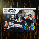 Star Wars Mandalorian Battle Pack card back, buy Lego toys for sale online at ToySack Philippines