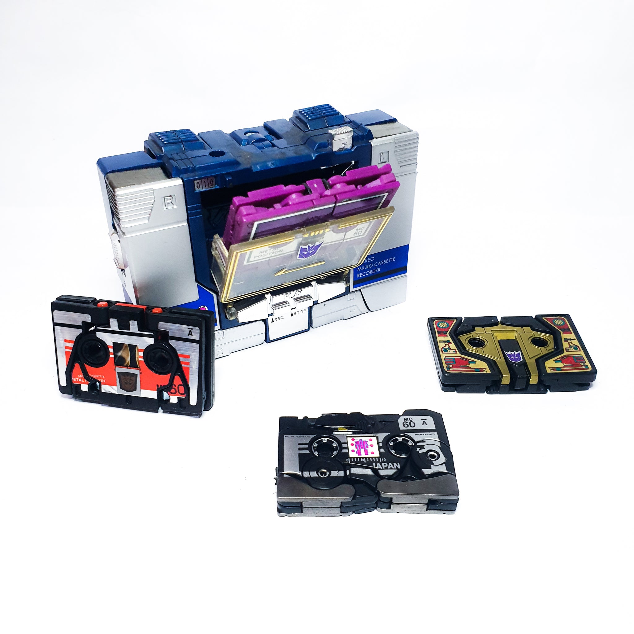ToySack Soundwave with Ravage, Ratbat, Laserbeak Buzzsaw