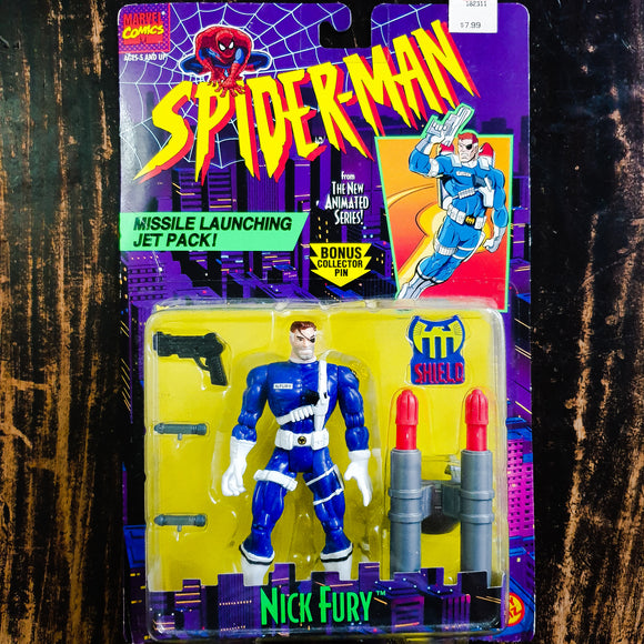 ToySack | Nick Fury, Spider-Man TAS by Toy Biz 1994, buy Spider-Man toys for sale online at ToySack Philippines