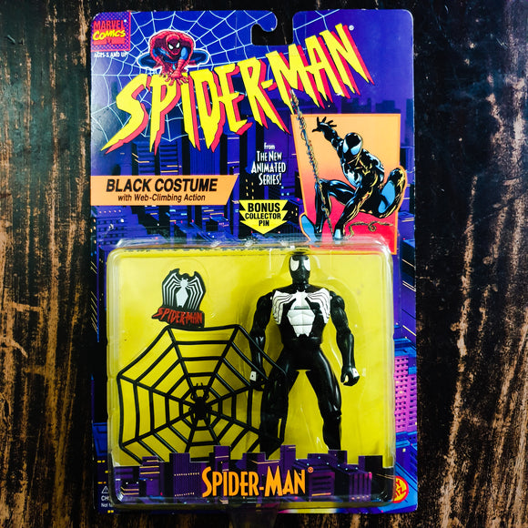 ToySack | Black Costume Spider-Man, Spider-Man TAS by Toy Biz 1994, buy Spider-Man toys for sale online at ToySack Philippines