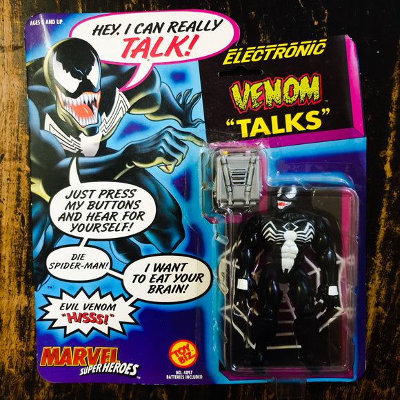 ToySack | Electronic Venom Talks, Marvel Super Heroes by Toy Biz, 1991, buy Marvel toys for sale online at ToySack Philippines